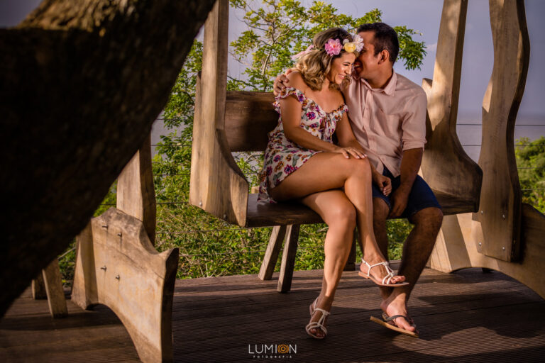 Casal – Lays e Tiago | Ensaio Casal – Restaurante Casa do Saulo – Santarém, Pará