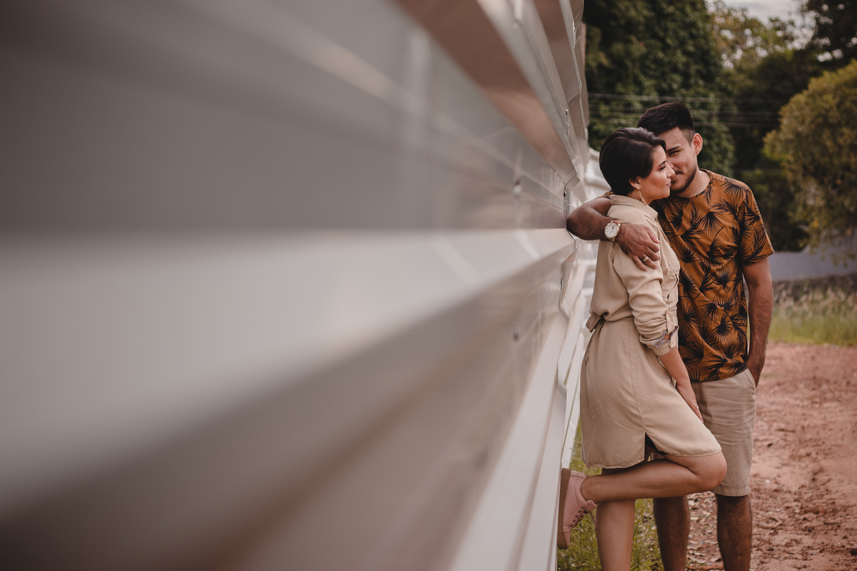 Casal - Thaty e Dailson | Ensaio Pré-wedding - Ufopa Tapajós - Santarém, Pará