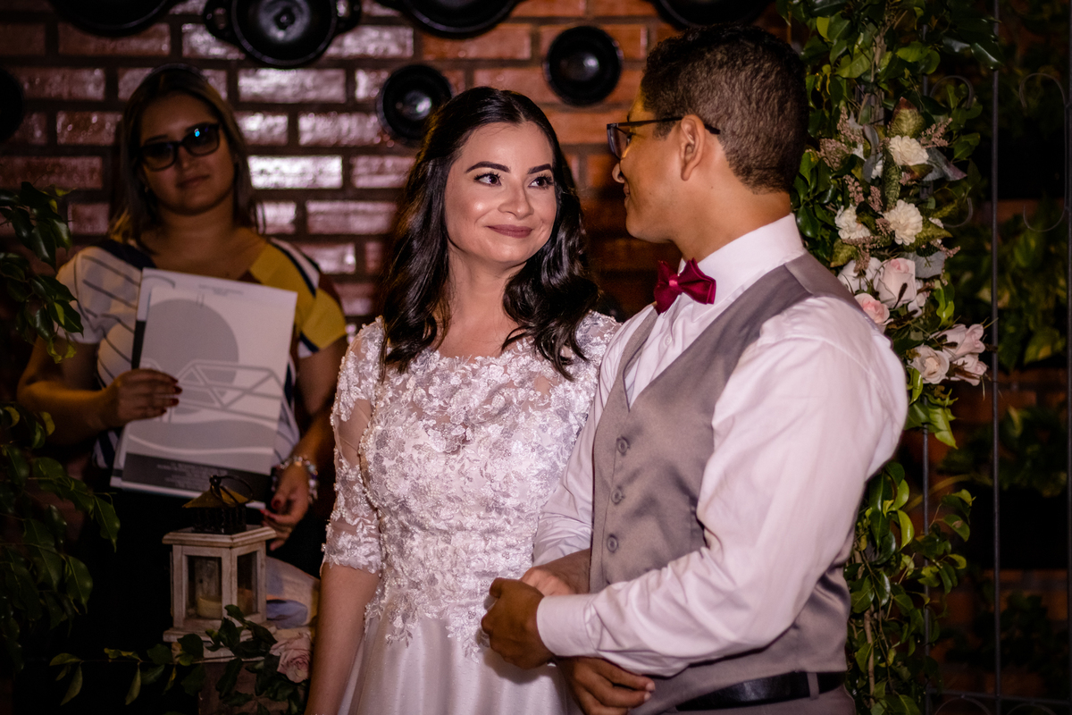 Casamentos - Alyne e Tiago | Casamento - Restaurante Nossa Casa - Santarém, PA.