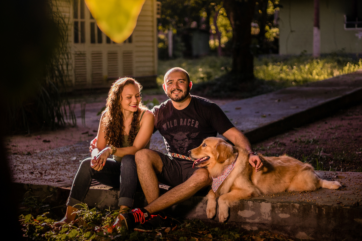 Casal - Diane e Fábio | Ensaio Pré-wedding - Ufopa Tapajós - Santarém, Pará