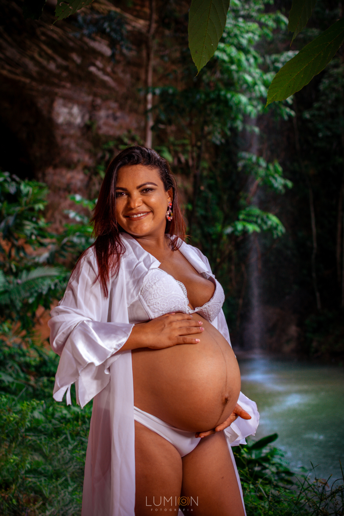 Gestantes - Mírian e Nilson | Gestantes - Chácara das Cavernas - Rurópolis, Pará
