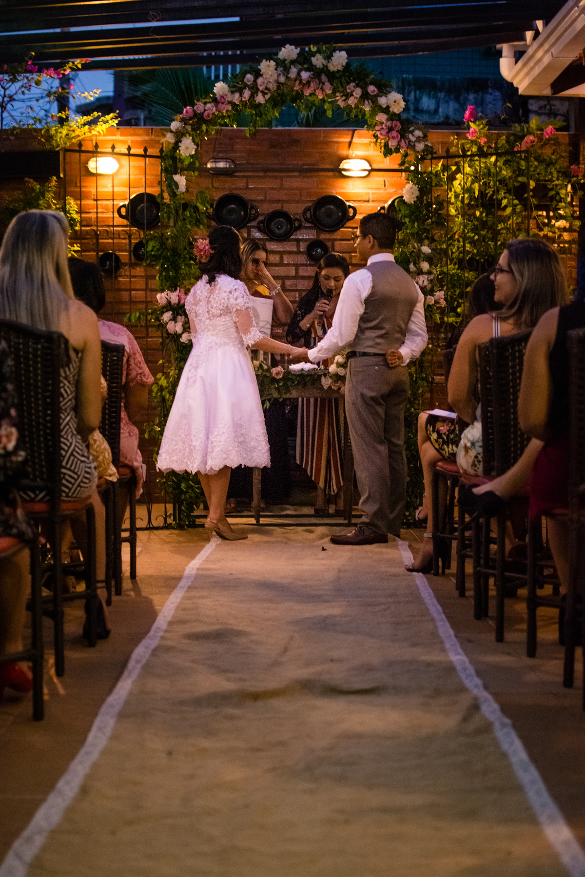 Casamentos - Alyne e Tiago | Casamento - Restaurante Nossa Casa - Santarém, PA.