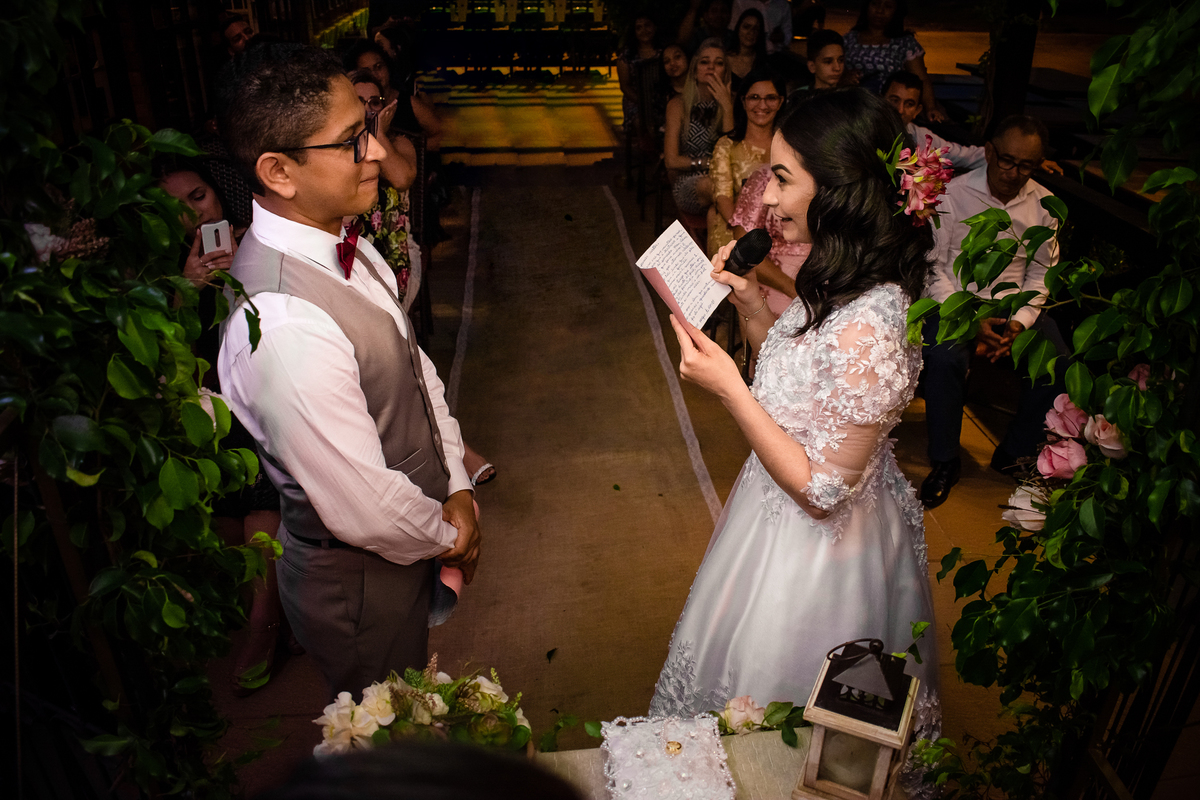 Casamentos - Alyne e Tiago | Casamento - Restaurante Nossa Casa - Santarém, PA.