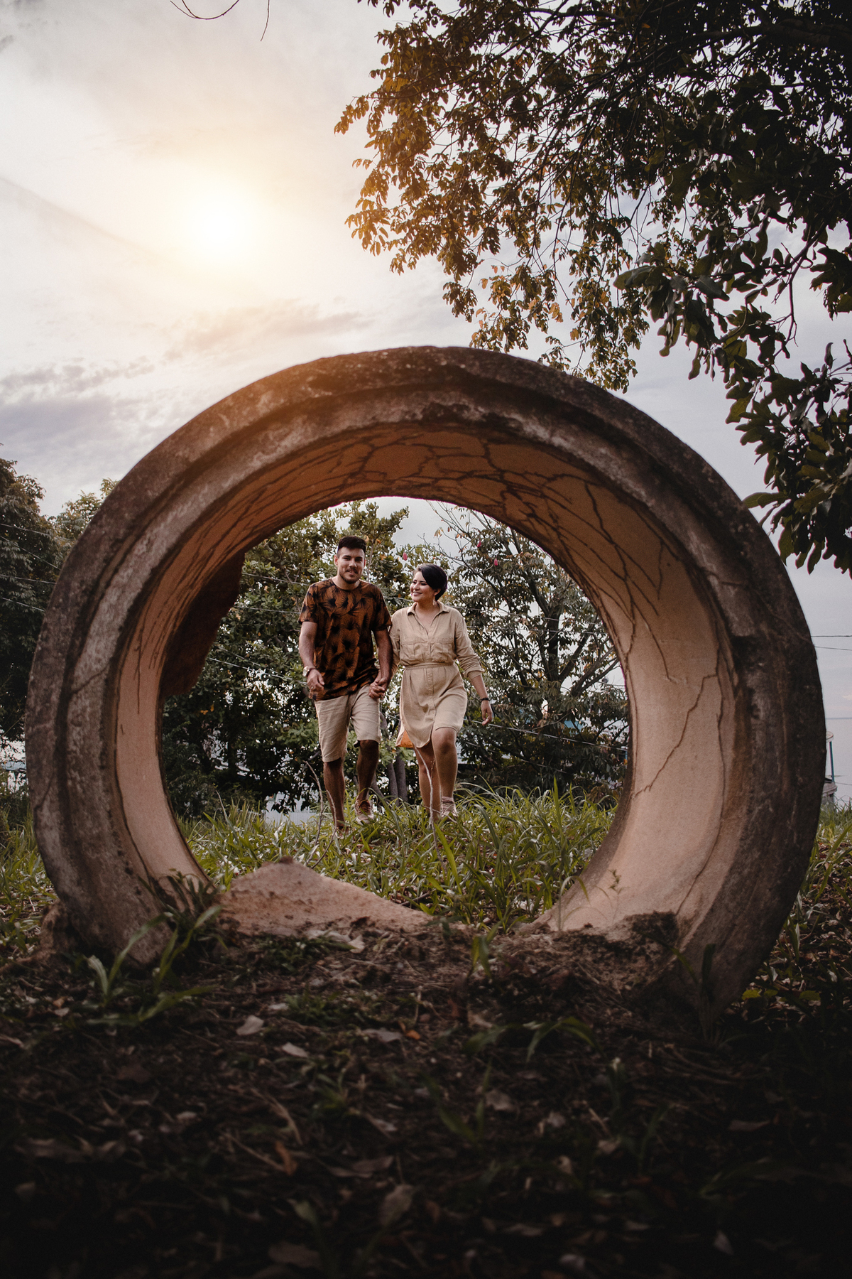 Casal - Thaty e Dailson | Ensaio Pré-wedding - Ufopa Tapajós - Santarém, Pará