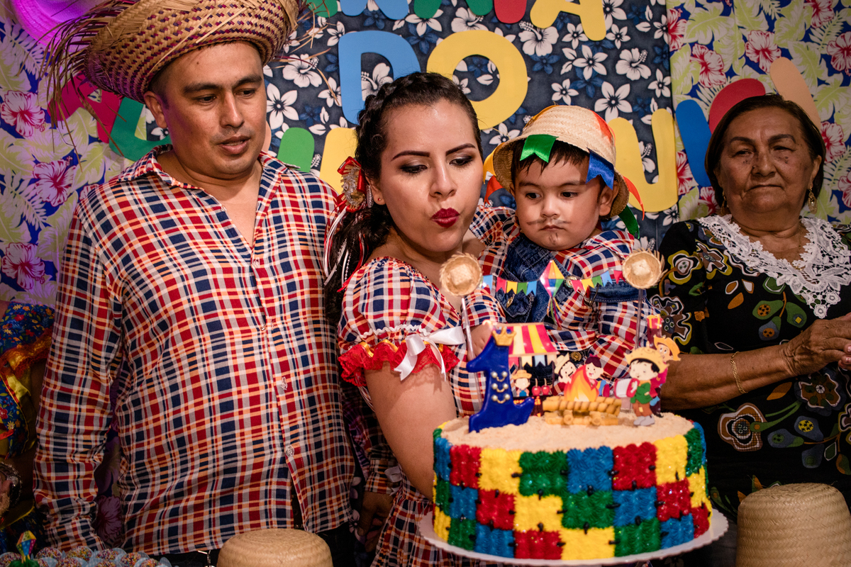 Festa Infantil - Adriel 1 ano | Festa Infatil - Churrascaria Prazeres da Mesa - Santarém, Pará