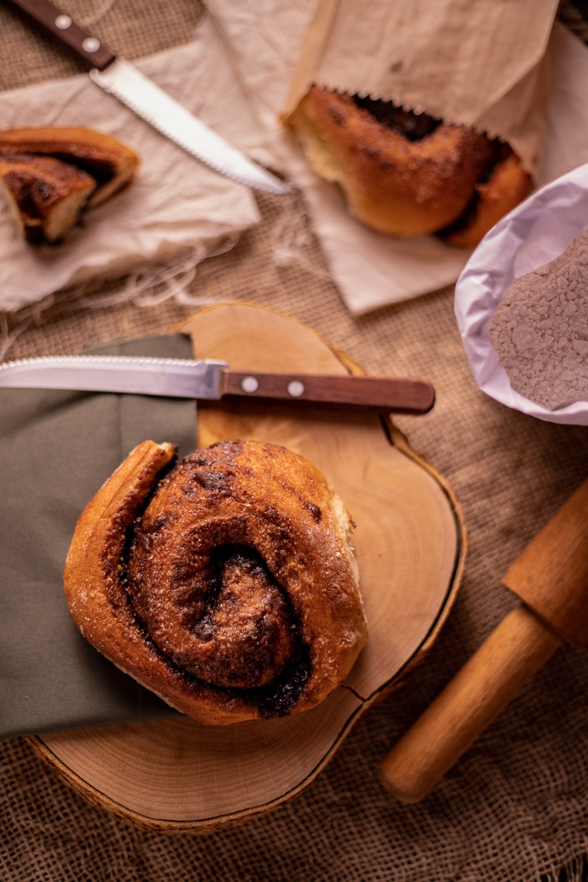 Alimentos - Cinnamon Rolls | Fotografia de Alimentos em Santarém - Pará - Santarém - Pará