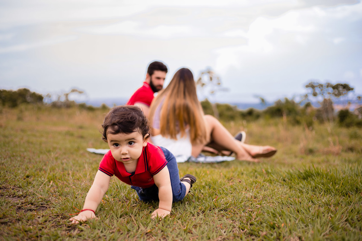 Família - 1 ano do Felipe | Ensaio Família -