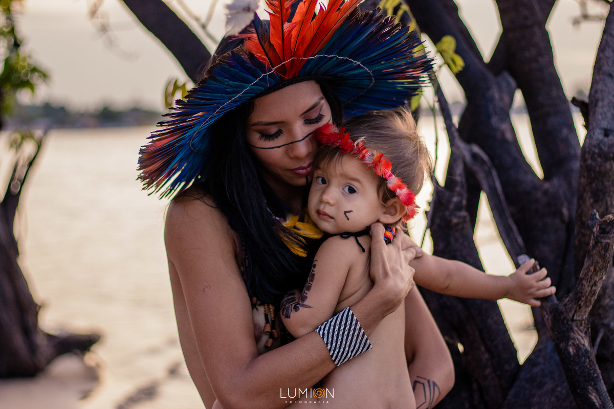 Família - Larissa e Jawara | Ensaio família - Alter do Chão - Santarém - Pará