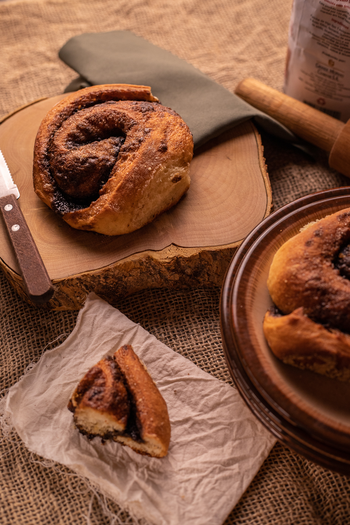 Alimentos - Cinnamon Rolls | Fotografia de Alimentos em Santarém - Pará - Santarém - Pará