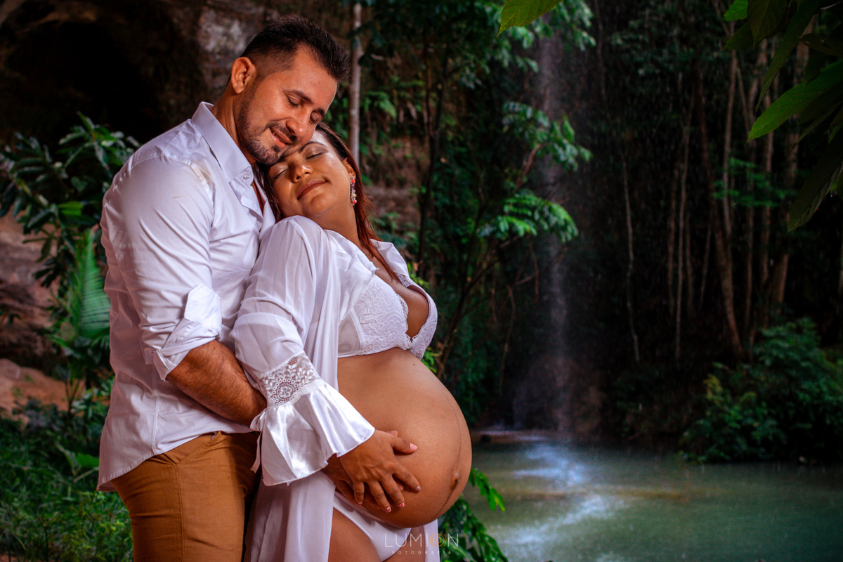 Gestantes - Mírian e Nilson | Gestantes - Chácara das Cavernas - Rurópolis, Pará