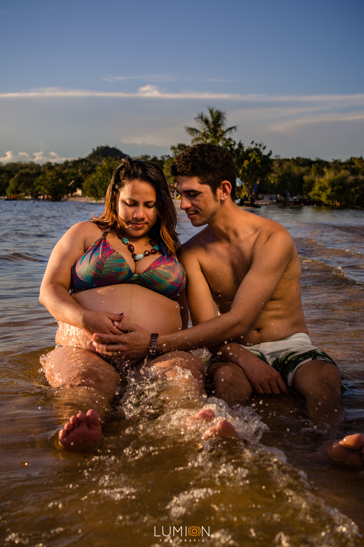 Gestantes - Zélia e Wellington | Gestantes - Ilha de Alter do Chão - Santarém, Pará
