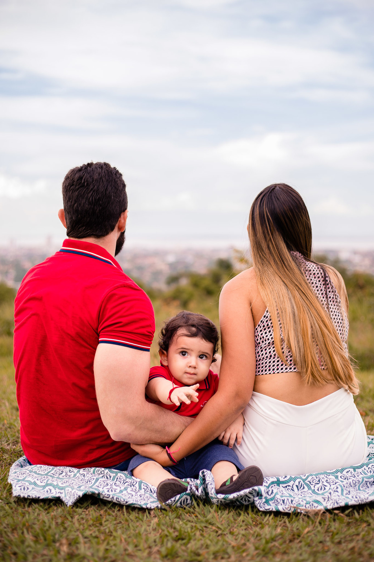 Família - 1 ano do Felipe | Ensaio Família -