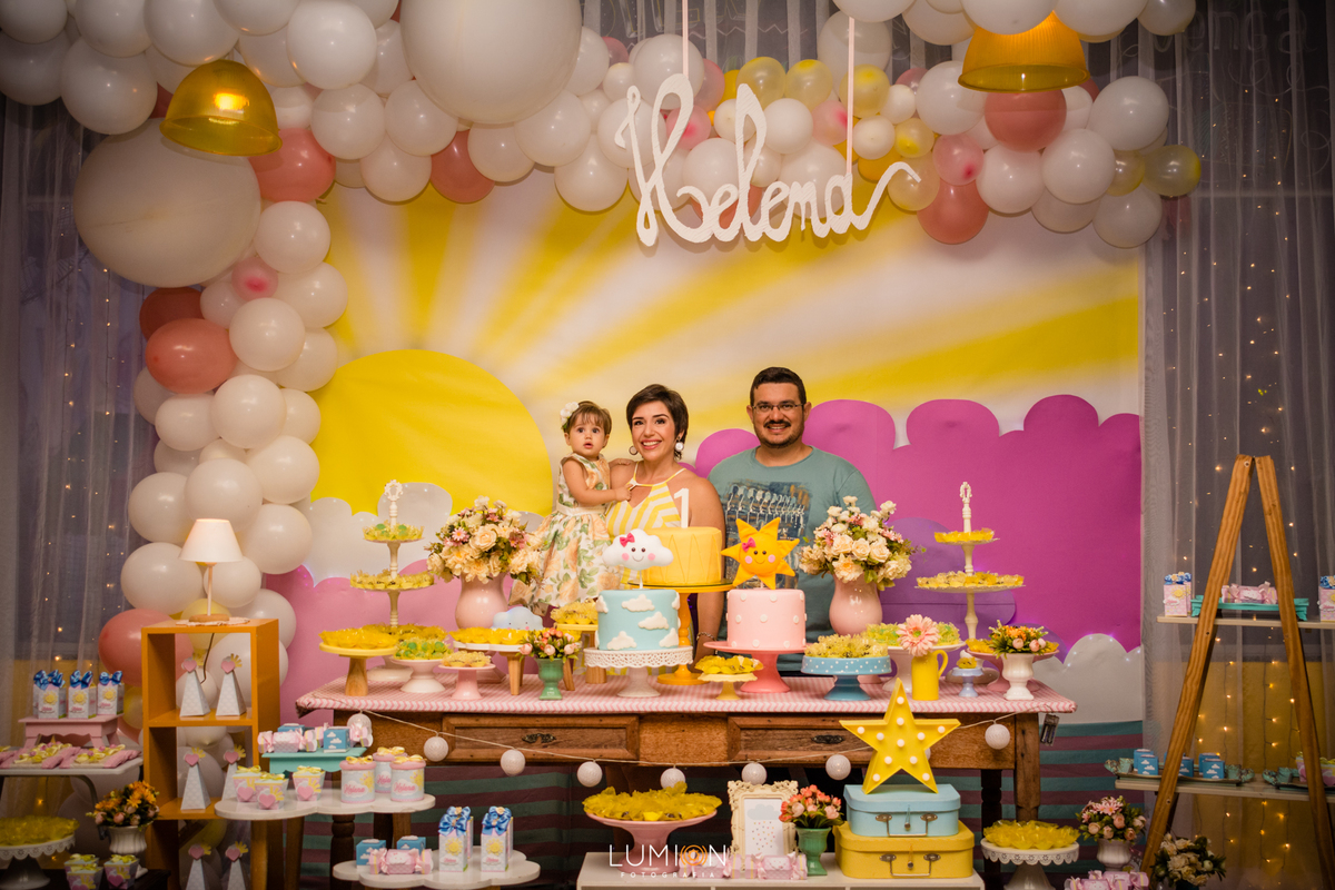 Festa Infantil - Helena 1 ano | Festa Infantil - Restaurante El Mexicano - Santarém, Pará