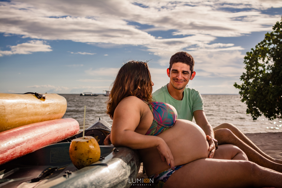 Gestantes - Zélia e Wellington | Gestantes - Ilha de Alter do Chão - Santarém, Pará