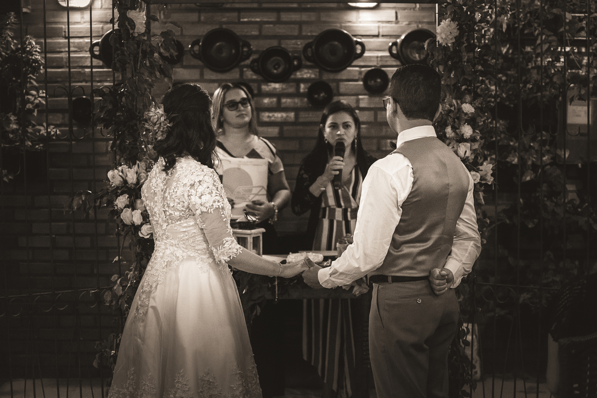 Casamentos - Alyne e Tiago | Casamento - Restaurante Nossa Casa - Santarém, PA.