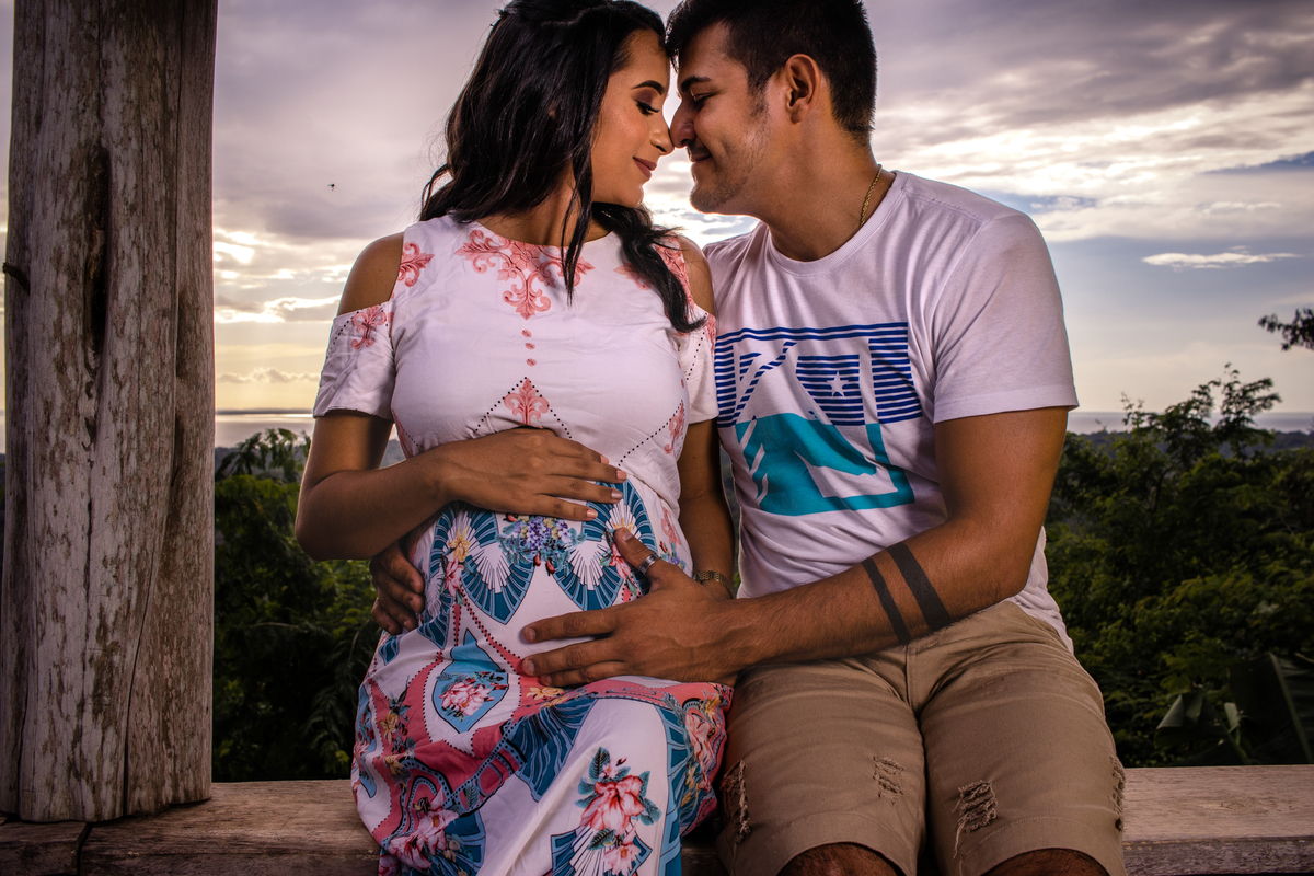 Gestantes - Milena e Diogo | Gestantes - Belterra - Pará