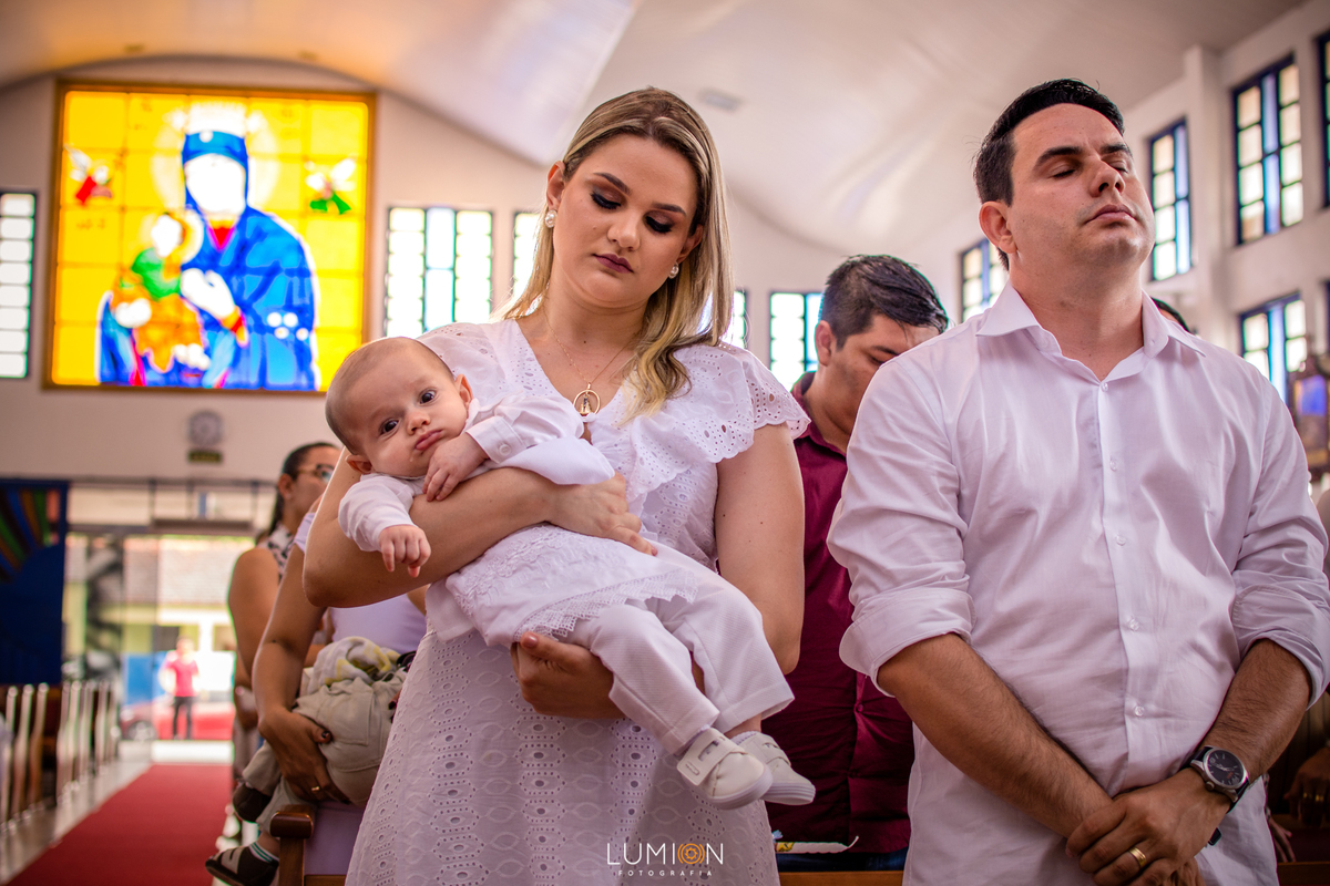 Família - Batizado Arthur | Batizado Católico - Santarém - Pará