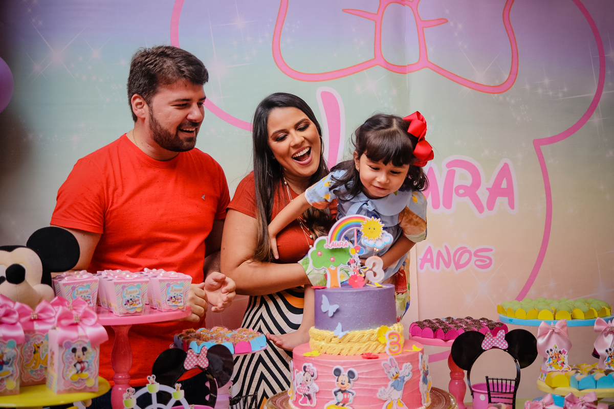 Festa Infantil - Laura 3 anos | Festa Infantil - Pizzaria Massabor -