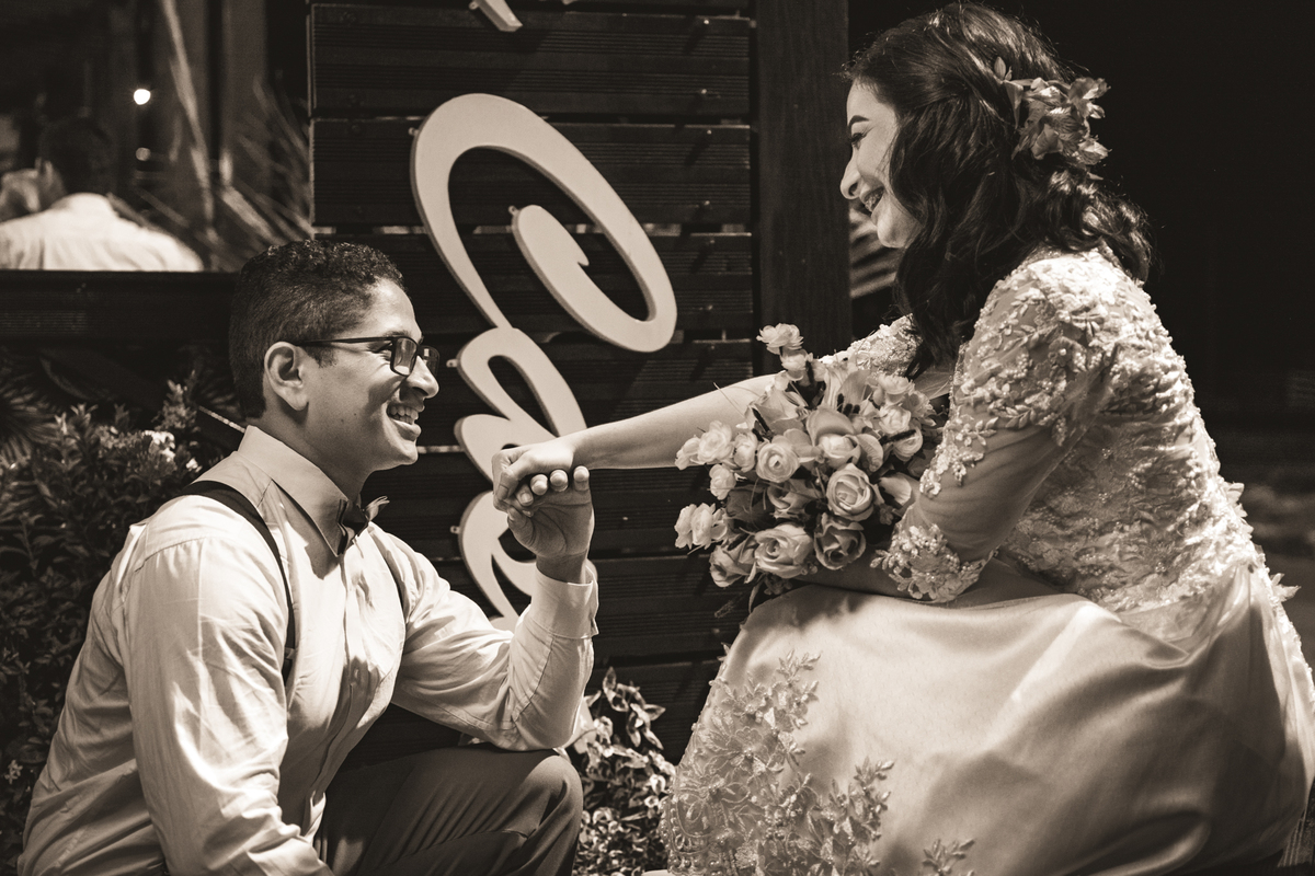 Casamentos - Alyne e Tiago | Casamento - Restaurante Nossa Casa - Santarém, PA.