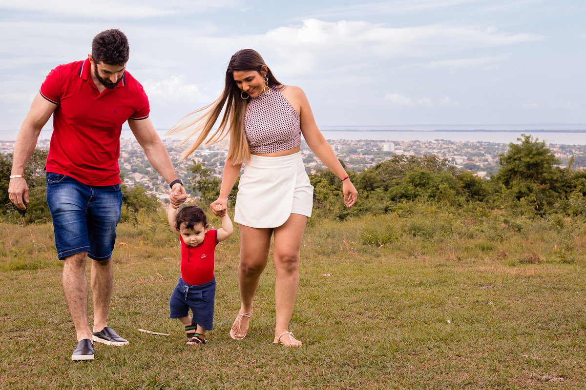 Família - 1 ano do Felipe | Ensaio Família -