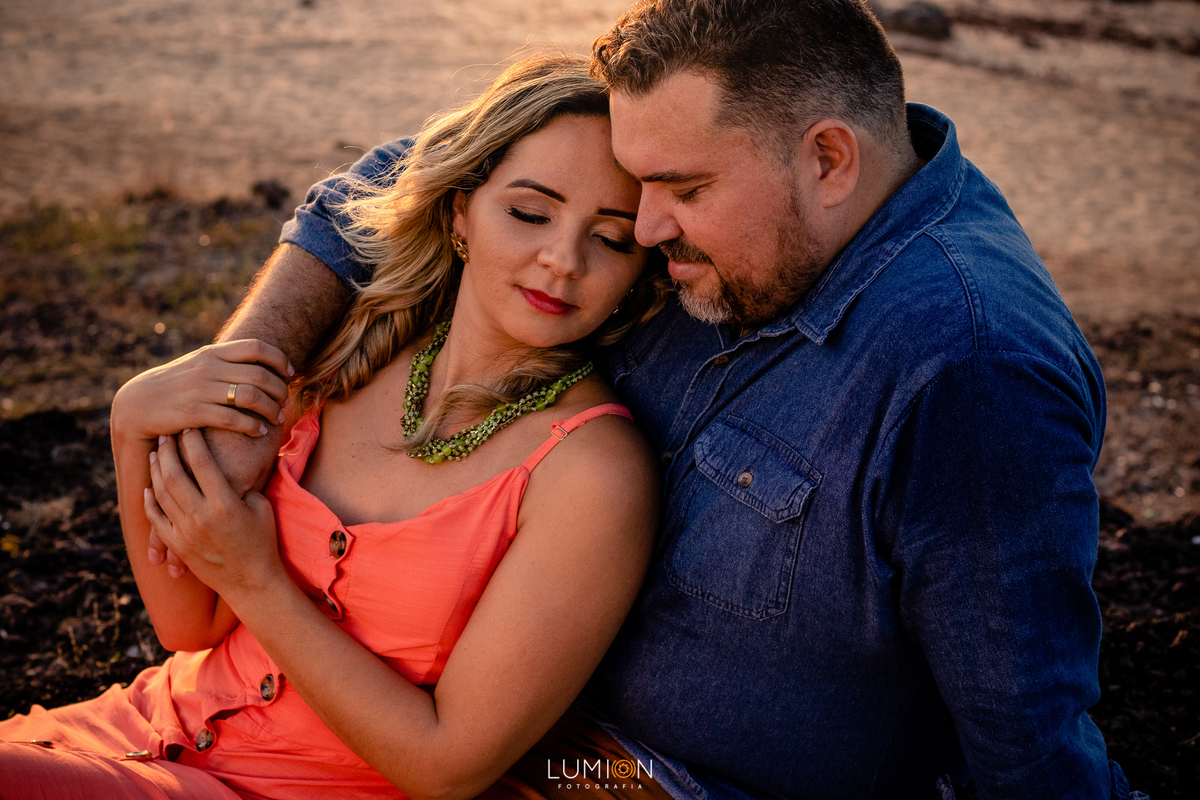 Casal - Milena e Gleyson | Ensaio Pré wedding - Praia do Maracanã - Santarém - Pará